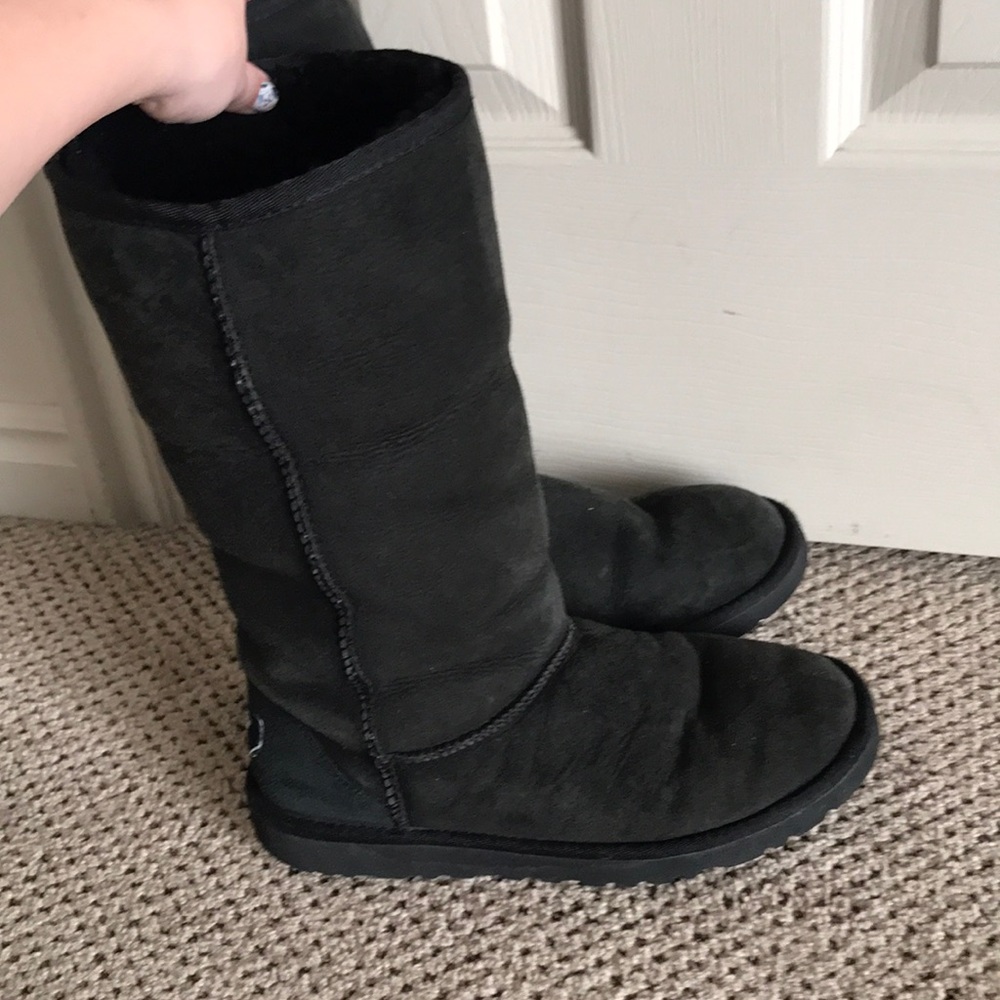 Tall Black Ugg Boots